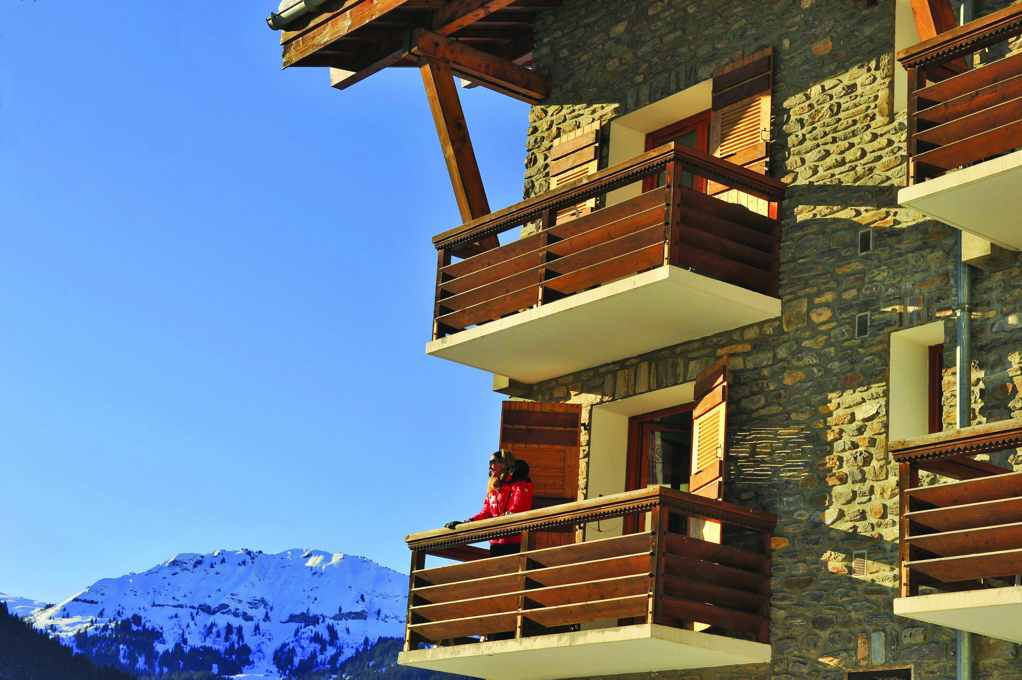 Hotel Vacances Bleues Les Chalets Du Prariand เมอแฌฟ ภายนอก รูปภาพ