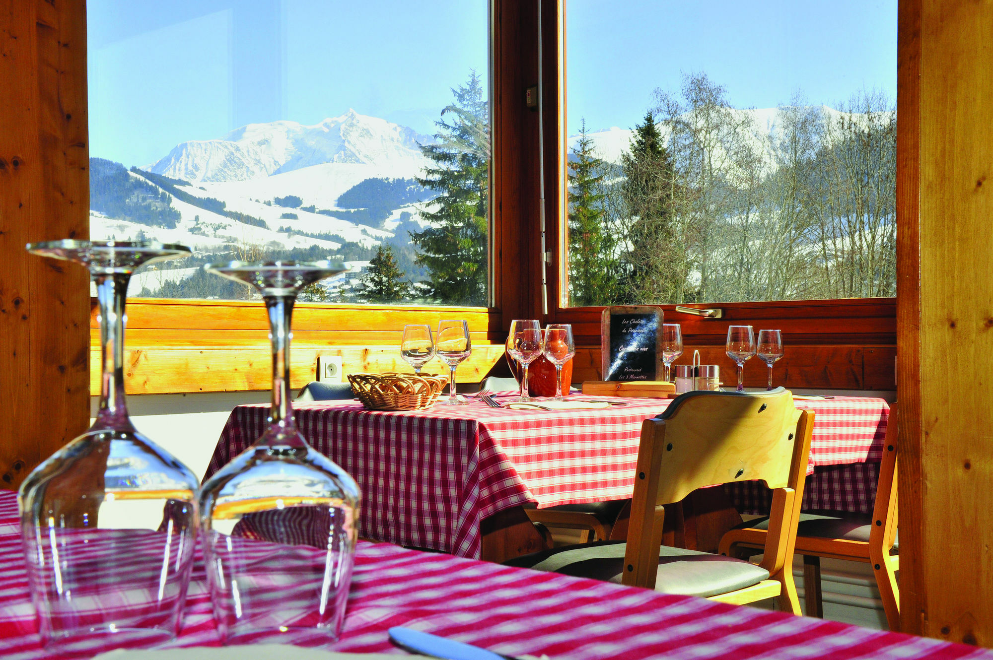 Hotel Vacances Bleues Les Chalets Du Prariand เมอแฌฟ ภายนอก รูปภาพ